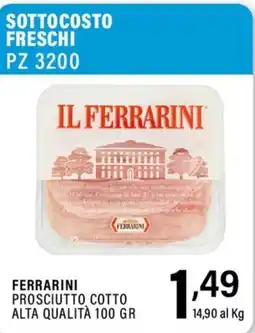 Gecop Ferrarini Prosciutto Cotto offerta