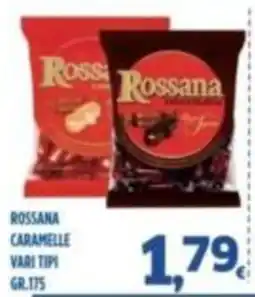 Orizzonte Supermercati Rossana caramelle vari tipi offerta