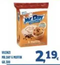 Orizzonte Supermercati Mr.Day 6 muffin offerta