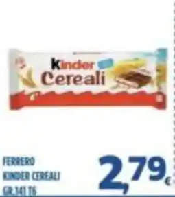 Orizzonte Supermercati Ferrero Kinder Cereali offerta