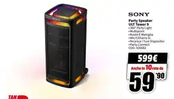 MediaWorld Sony Party Speaker ULT Tower 9 offerta