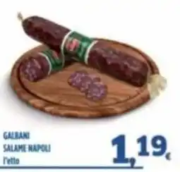 Orizzonte Supermercati Galbani Salame Napoli offerta