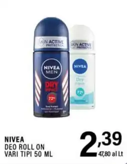 Gecop Nivea deo roll on offerta