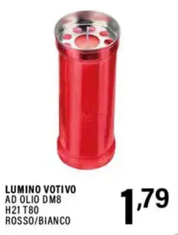 Gecop Lumino votivo ad olio dm8 offerta