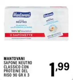 Gecop Mantovani Sapone Neutro Classico con Proteine del Riso offerta