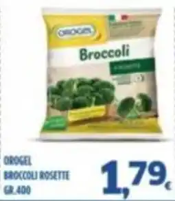 Orizzonte Supermercati Orogel broccoli rosette offerta