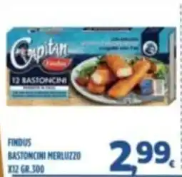 Orizzonte Supermercati Findus bastoncini merluzzo offerta