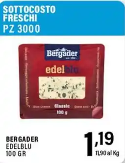 Gecop Bergader edelblu classic offerta