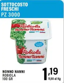 Gecop Robiola Nonno Nanni offerta