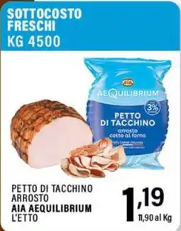 Gecop Pettro di tacchino arrosto Aia Aequilibrium offerta