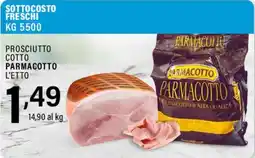 Gecop Prosciutto cotto Parmacotto offerta