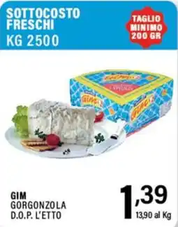 Gecop Gim Gorgonzola D.O.P. L'Etto offerta