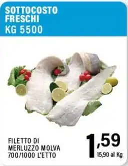 Gecop Filetto di merluzzo molva offerta
