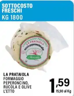 Gecop La Prataiola formaggio peperoncino, rucola e olive offerta
