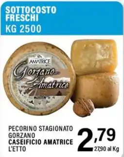 Gecop Pecorino stagionato Gorzano Caseificio Amatrice offerta