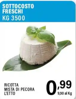 Gecop Ricotta mista di pecora offerta