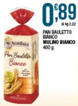 Sidis mini Pan Bauletto Bianco Mulino Bianco offerta