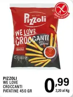 Gecop Pizzoli We Love Croccanti Patatine offerta