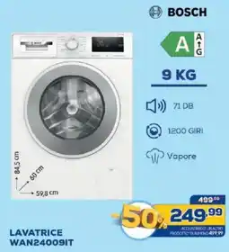 Euronics Bruno Lavatrice Bosch offerta