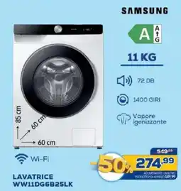 Euronics Bruno Samsung lavatrice offerta