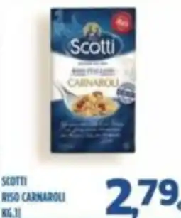 Orizzonte Supermercati Scotti riso carnaroli offerta