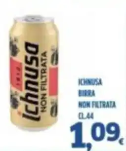 Orizzonte Supermercati Ichnusa birra non filtrata offerta