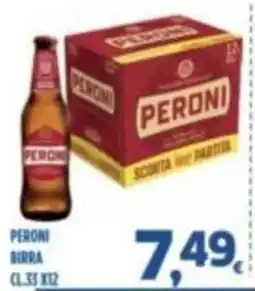 Orizzonte Supermercati Peroni birra offerta