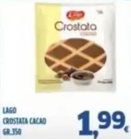 Orizzonte Supermercati Lago crostata cacao offerta