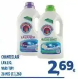 Orizzonte Supermercati Chanteclair lav.liq. vari tipi offerta