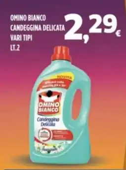 Orizzonte Supermercati Omino Bianco Candeeggina Delicata offerta