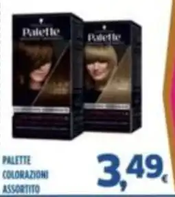 Orizzonte Supermercati Palette colorazioni assortito offerta