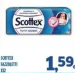 Orizzonte Supermercati Scottex fazzoletti offerta
