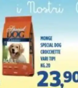 Orizzonte Supermercati Monge special dog crocchette adult offerta