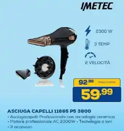 Euronics Bruno Asciugacapelli Imetec offerta