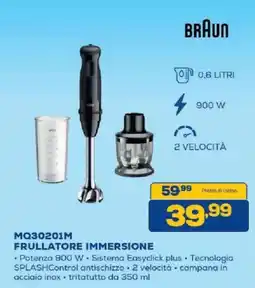 Euronics Bruno Braun frullatore immersione offerta