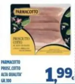 Orizzonte Supermercati Parmacotto prosciutto cotto alta qualità offerta