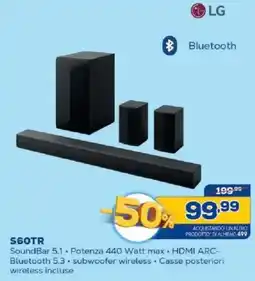 Euronics Bruno LG SoundBar 5.1 offerta
