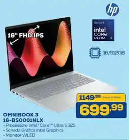 Euronics Bruno HP OMNIBOOK 3 offerta