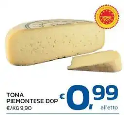 Ok Market Toma Piemontese DOP offerta