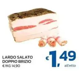 Ok Market Lardo salato doppio brizio offerta