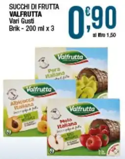 Sidis mini Succhi di frutta Valfrutta offerta