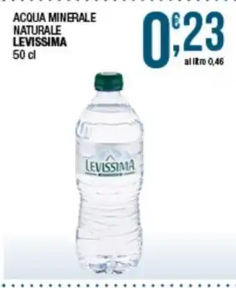 Acqua minerale naturale Levissima