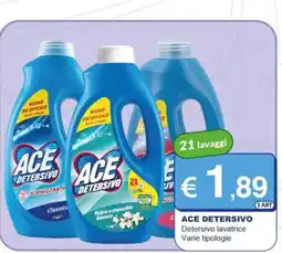 Mister Risparmio ACE Detersivo offerta