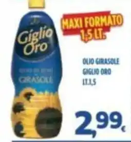 Orizzonte Supermercati Olio di semi girasole Giglio Oro offerta