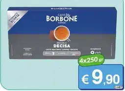 Mister Risparmio Caffè Borbone Miscela Decisa offerta
