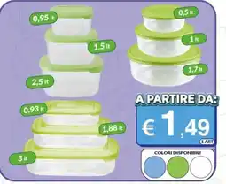 Mister Risparmio Contenitori per alimenti offerta