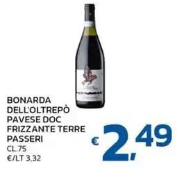 Ok Market Bonarda dell'Oltrepò Pavese DOC Frizzante Terre Passeri offerta