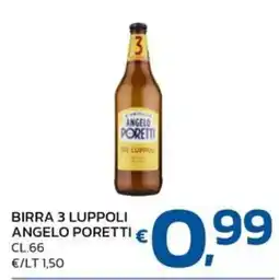 Ok Market Birra 3 Luppoli Angelo Poretti offerta