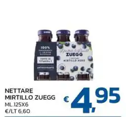 Ok Market Nettare mirtillo Zuegg offerta