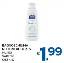 Ok Market Bagnoschiuma Neutro Roberts offerta